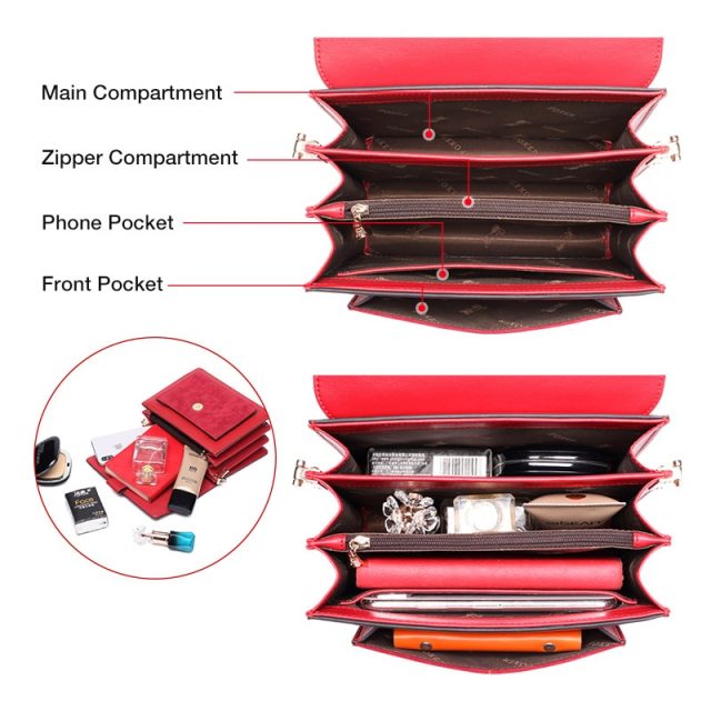 FOXER Women Crossbody Bag