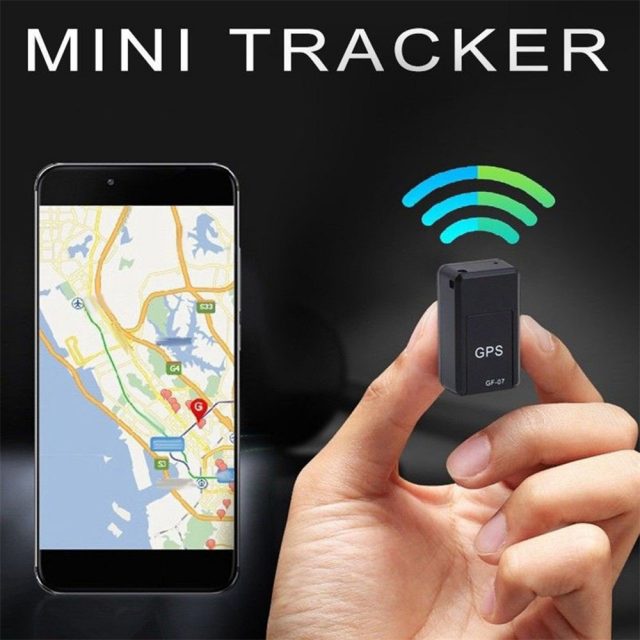 Mini GPS Tracker Car GPS Location Tracker Magnetic SOS Tracking Device For Vehicle Car Child Anti-Lost Recording Tracking Device