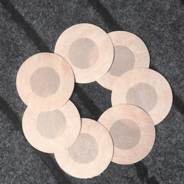 50pcs Women's Invisible Breast Lift Tape Overlays on Bra Nipple Stickers Chest Stickers Adhesivo Bra Nipple Covers Accessories