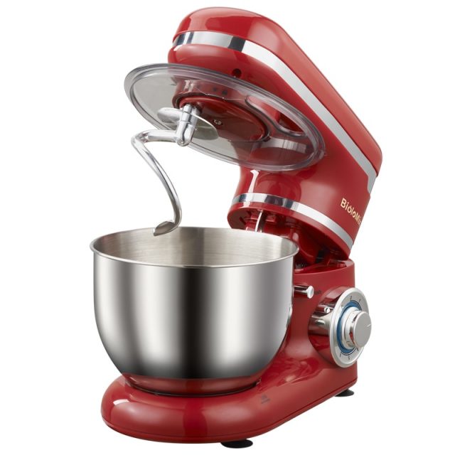 1200W 4L Stainless Steel Bowl 6-speed Kitchen Food Stand Mixer Cream Egg Whisk Blender Cake Dough Bread Mixer Maker Machine