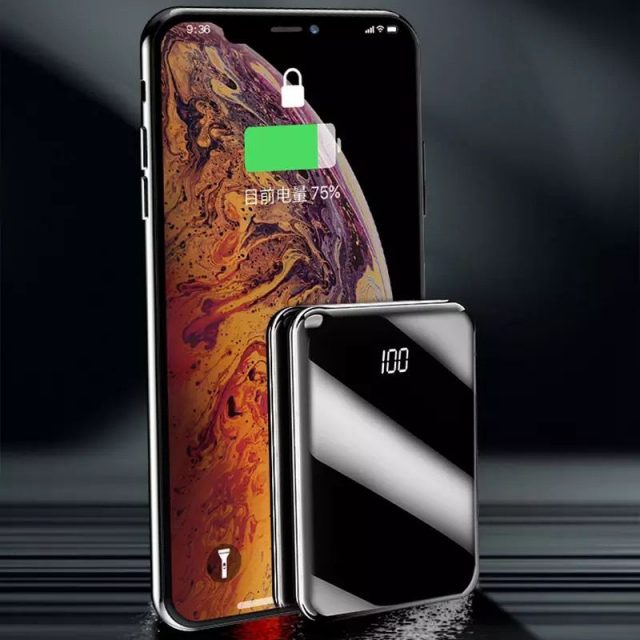 Portable Mini 30000 MAh Power Bank For All Mobile Phone Power Bank Pover Bank Charger 2 USB Ports External Battery Poverbank
