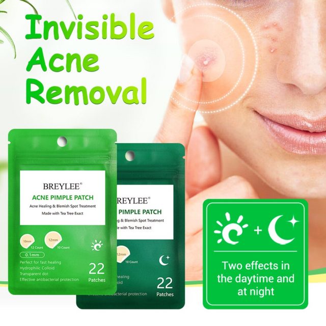hengfangBREYLEE Acne Remover Patch Anti Acne Blackhead Pimple Blemish Treatment Sticker Skin Care Mask Facial Tools