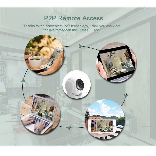BESDER 1080P 720P Home Security IP Camera Two Way Audio Wireless Mini Camera Night Vision CCTV WiFi Camera Baby Monitor iCsee