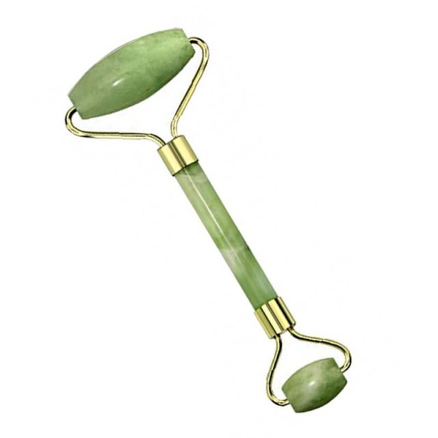 1PC Jade Roller Slimming Face Massager Double Head Facial Massage Roller Face Slimming Neck Massager Face Scraper Dropshipping