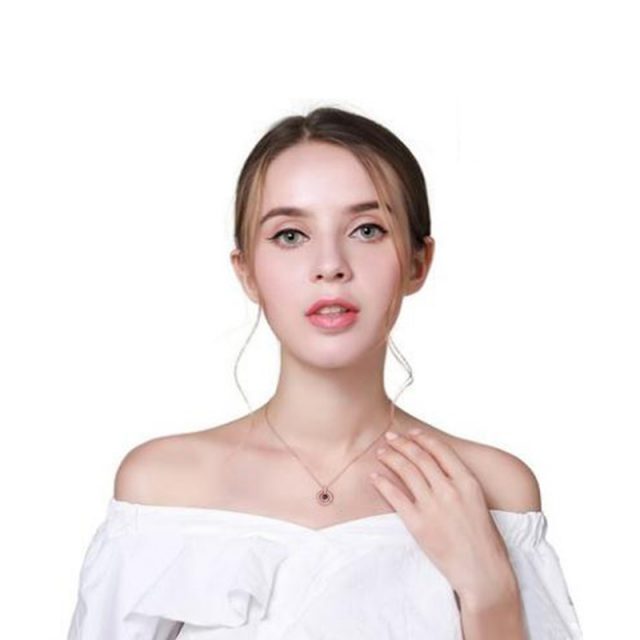 Letter Necklace 100 languages I love you Projection Pendant Necklace Women Jewelry Collier Femme Bijoux 2018 best friends Gifts