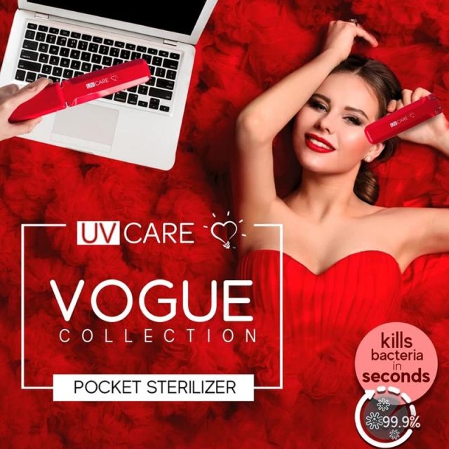Safe Handheld UV Care Pocket Sterilizer with Automatic Shut-Off Safety Feature