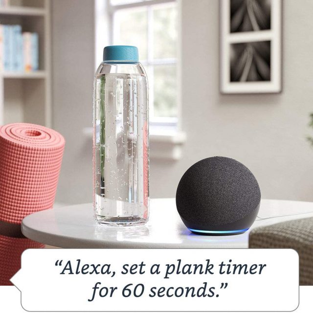 Amazon’s All-New Echo Dot (4th Gen) | Portable Smart speaker with Alexa only