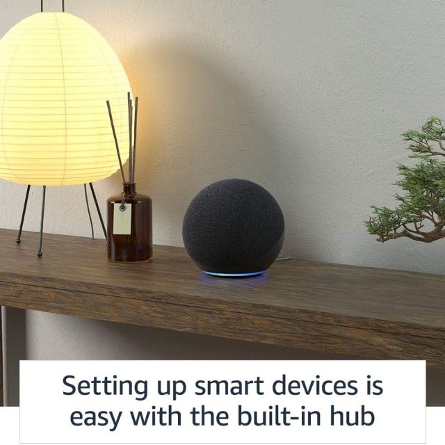 Amazon’s All-New Echo Dot (4th Gen) | Portable Smart speaker with Alexa only