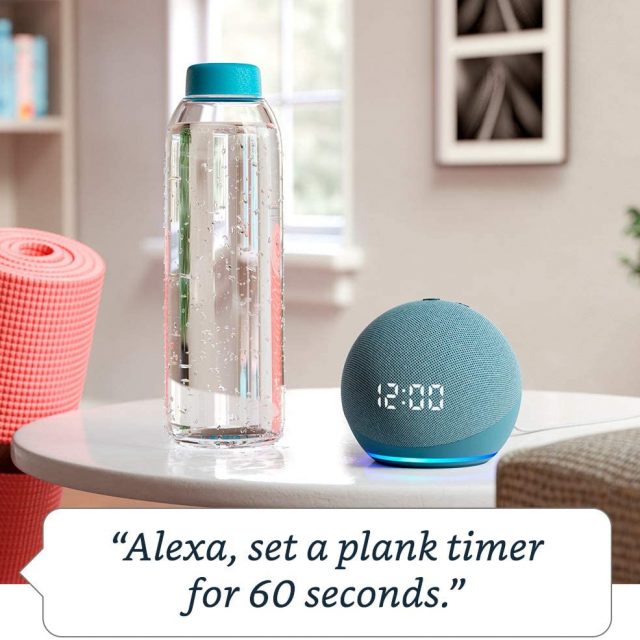 Amazon’s All-New Echo Dot (4th Gen) | Portable Smart speaker with clock and Alexa