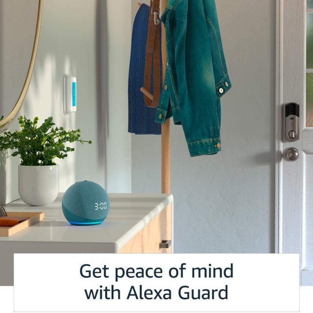 Amazon’s All-New Echo Dot (4th Gen) | Portable Smart speaker with clock and Alexa