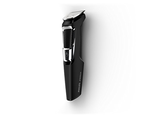 Philips Norelco MG3750 Multi-groom All-In-One Series 3000, 13 attachment trimmer for beard, facial hair, nose hair, ear hair trimmer and hair clipper