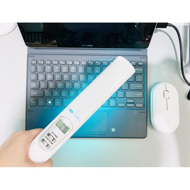 Portable UV Care Deluxe Germ Terminator Wand with Automatic Safety Shut Off for Sterilization, Sanitation and Disinfection