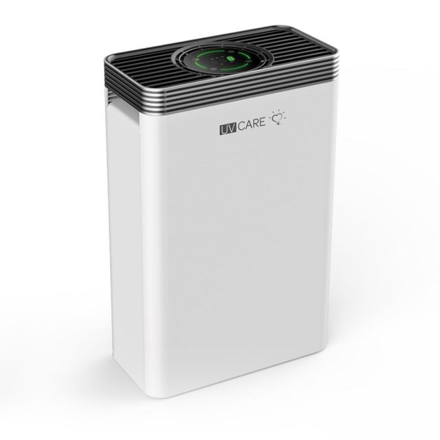 UV Care Clean Air 6-in-1 Air Purifier with HEPA filter and UVC Germicidal Lamp for Sanitation, Sterilization and Disinfection