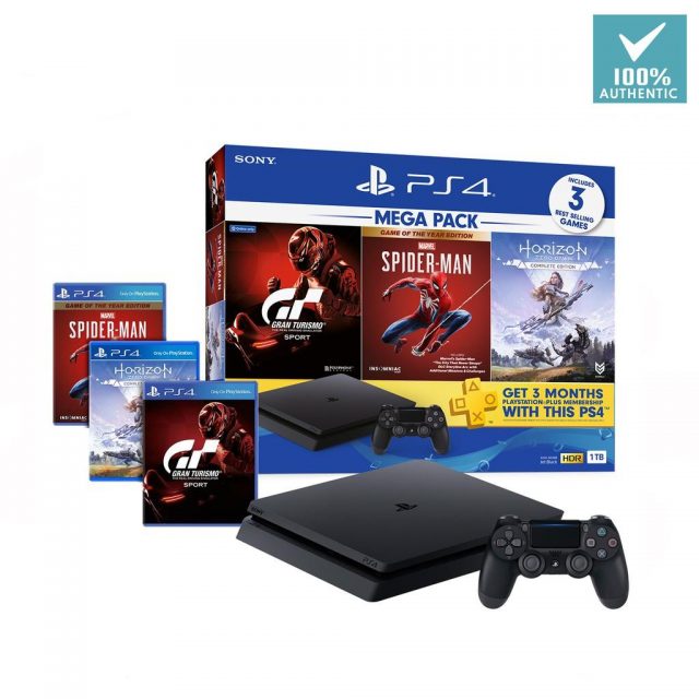 PlayStation 4 Slim 1TB Console and Fortnite Video Game Bundle