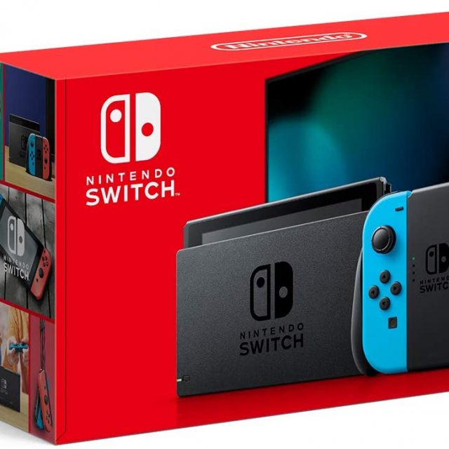 Nintendo Switch™ Console w/ Neon Blue & Neon Red Joy-Con™