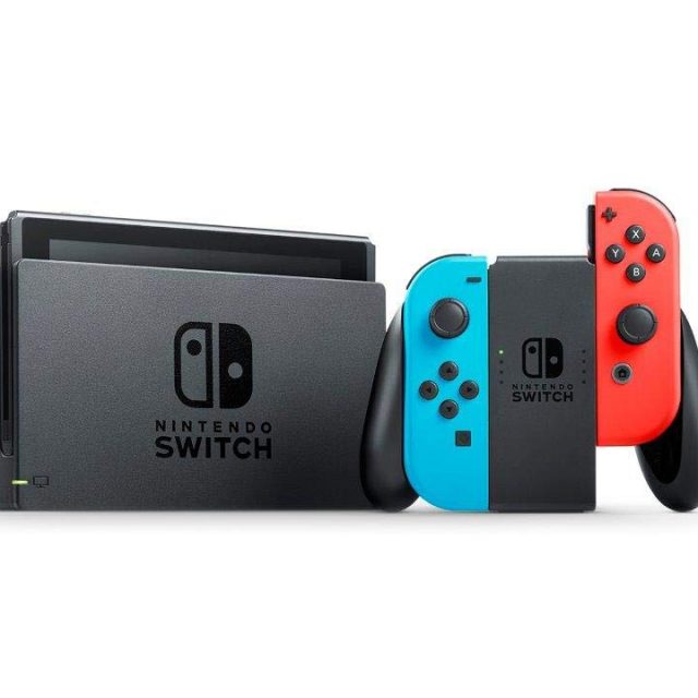 Nintendo Switch™ Console w/ Neon Blue & Neon Red Joy-Con™