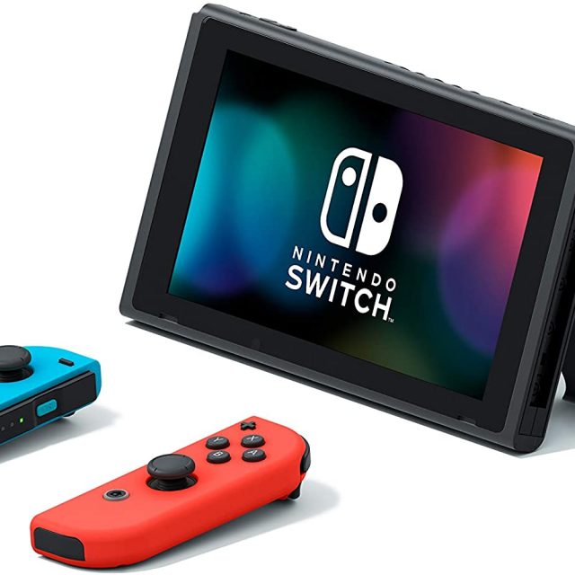 Nintendo Switch™ Console w/ Neon Blue & Neon Red Joy-Con™