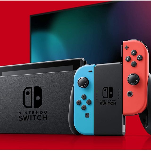 Nintendo Switch™ Console w/ Neon Blue & Neon Red Joy-Con™