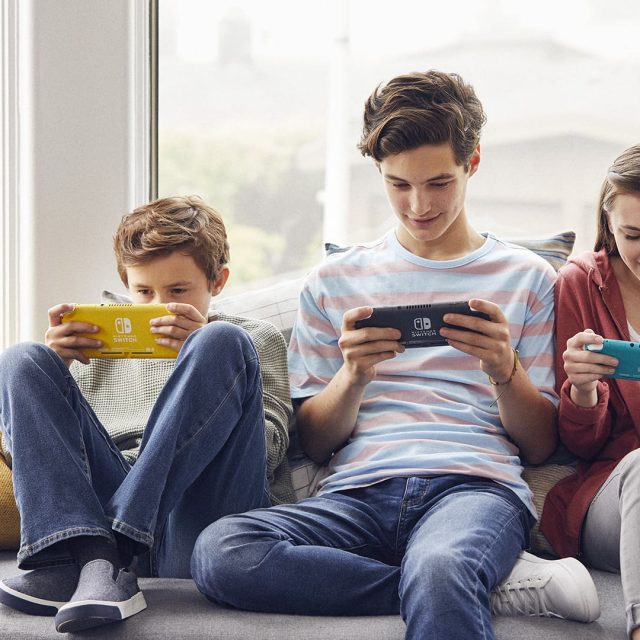 Nintendo Switch Lite Hand-Held Gaming Console All Colors Available Turquoise, Gray, Yellow and Coral