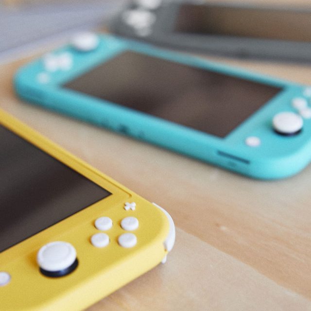 Nintendo Switch Lite Hand-Held Gaming Console All Colors Available Turquoise, Gray, Yellow and Coral