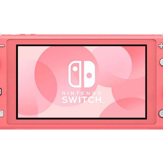 Nintendo Switch Lite Hand-Held Gaming Console All Colors Available Turquoise, Gray, Yellow and Coral