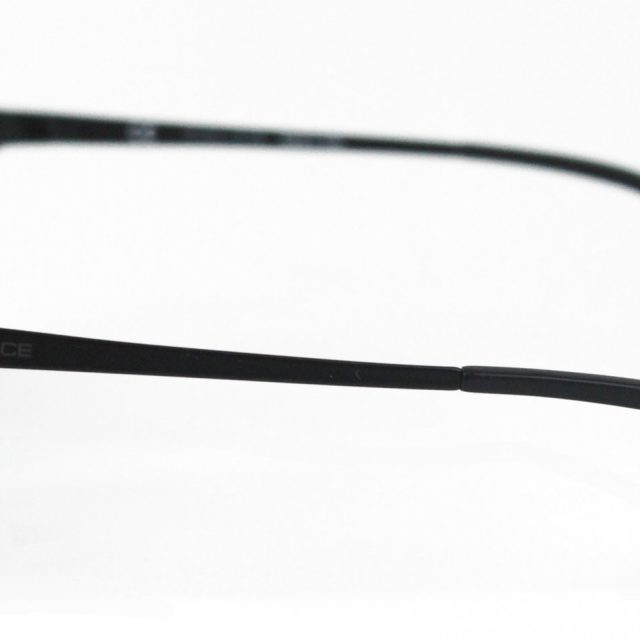 Police SPL166 531F Aviator Sunglasses Black Polarized Lens with UVA and UVB Protection