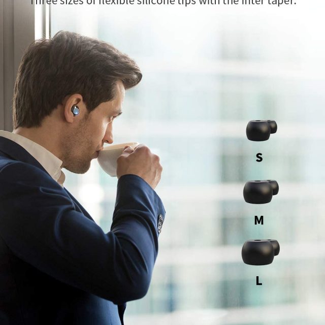 Vankyo X200 True Wireless Earbuds Bluetooth 5.0 In-Ear TWS Stereo Headphones with Smart LED Display Charging Case IPX8 Waterproof 120H Playtime Built-in Mic with Deep Bass for Sports, Fitness, Work, Leisure