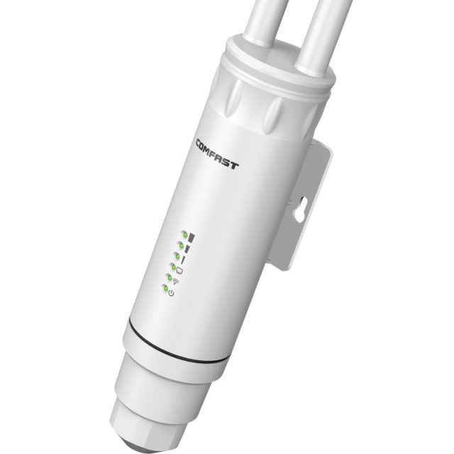 High Power  Wireless wi fi Router 500mW 300M~1200Mbps Outdoor AP Wide-Area Wi-Fi Amplifier With 360-Degree Omnidirection Antenna