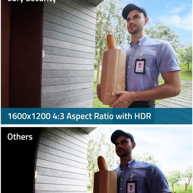 eufy Security and Safety, Wi-Fi Video Doorbell, HD 1080p-Grade, No Monthly Fees, Secure Local Storage, Human Detection, Free Chime, Requires Existing Wiring