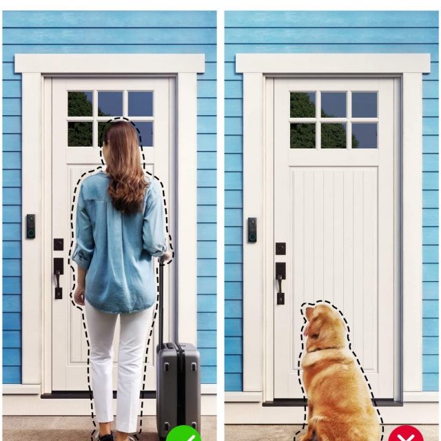 eufy Security and Safety, Wi-Fi Video Doorbell, HD 1080p-Grade, No Monthly Fees, Secure Local Storage, Human Detection, Free Chime, Requires Existing Wiring