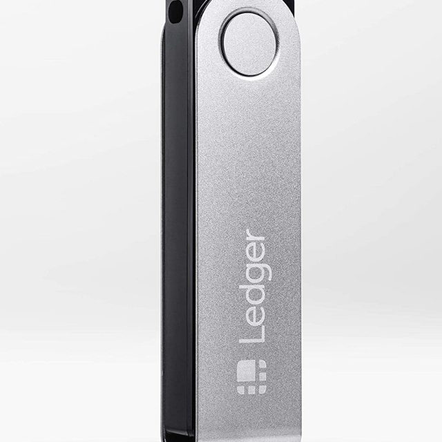 Ledger Nano X – The Best Crypto Hardware Wallet – Bluetooth – Secure and Manage Your Bitcoin, Ethereum, ERC20 and Many Other Coins