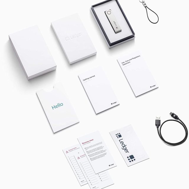 Ledger Nano X – The Best Crypto Hardware Wallet – Bluetooth – Secure and Manage Your Bitcoin, Ethereum, ERC20 and Many Other Coins