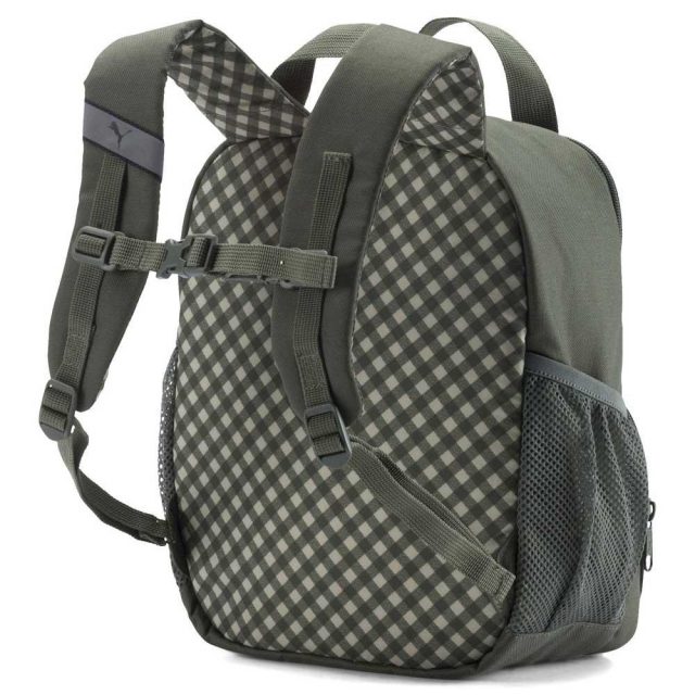 Puma x Tiny Cotton Backpack Bag Fish and Chips Design Olive Green Junior Size for Kids