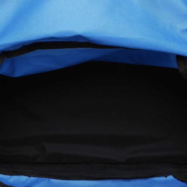 Puma LIGA Medium Duffel Bag for Travel, Training and Sports Black and Blue Training Bag
