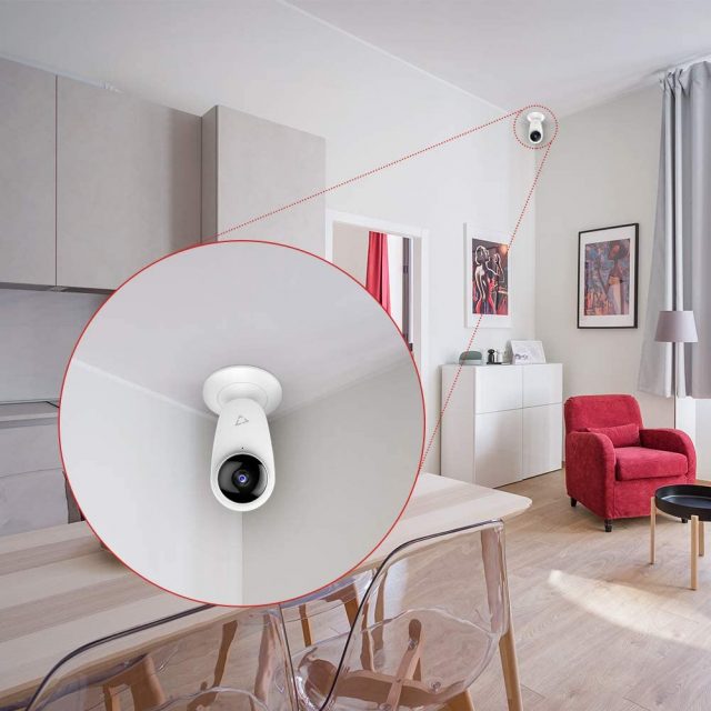 Victure PC420 Baby and Pet Monitor Security Camera 1080P Wireless Indoor Home Security Camera with Two-Way Audio Motion Detection and Night Vision for Baby, Pets, Nanny, Elderly and Persons with Special Needs And Disabilities Compatible with iOS & Android System